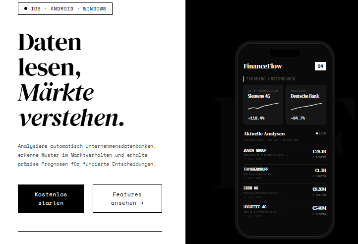 FinanceFlow Dashboard